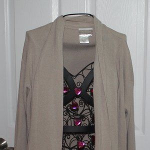 Brown Coldwater Creek Cardigan